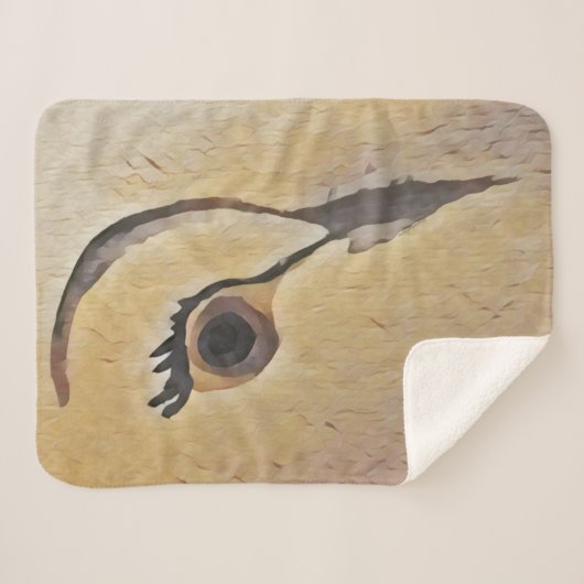 Dove Love Sherpa Deken (Voorkant (horizontaal))