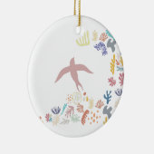 Dove Matisse Art Elementen Keramisch Ornament (Rechts)