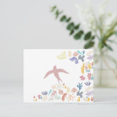 Dove Matisse Art Elements Briefkaart (Staand voorkant)
