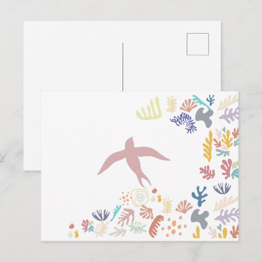 Dove Matisse Art Elements Briefkaart (Voorkant / Achterkant)