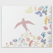 Dove Matisse Art Elements Cadeaupapier (Vlak)