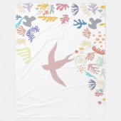 Dove Matisse Art Elements Fleece Deken (Voorkant)