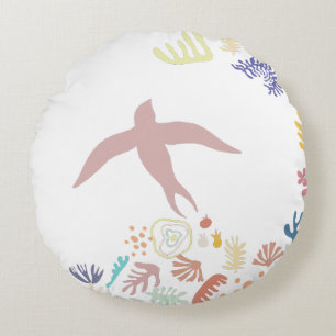 Dove Matisse Art Elements Rond Kussen