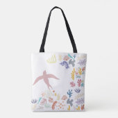 Dove Matisse Art Elements Tote Bag (Achterkant)