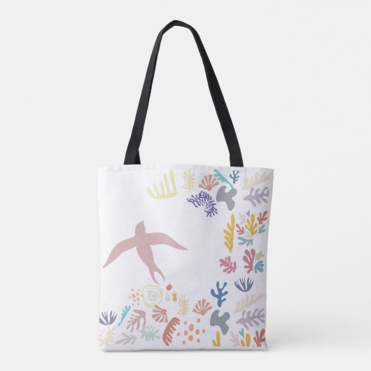 Dove Matisse Art Elements Tote Bag (Achterkant)