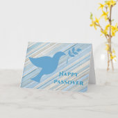 Dove met Branch, Happy Passover Kaart (Gele Bloem)