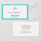 Dove met Branch Visitekaartje (Voorkant / Achterkant)