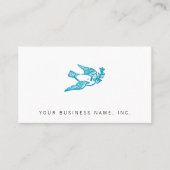 Dove met Branch Visitekaartje (Voorkant)