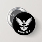 Dove met Cross Button (Voorkant /achterkant)