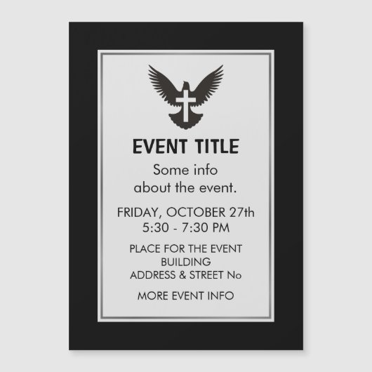 Dove met kruis (Voorkant)