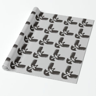 Dove met kruis cadeaupapier