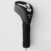 Dove met kruis golfheadcover (Schuin)