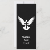 Dove met kruis kaart (Voorkant)