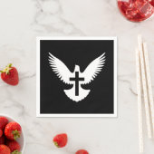 Dove met kruis servetten (Insitu)