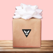 Dove met kruis sticker