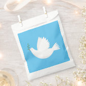 Dove met olijftak bedankzakje (Geknipt)