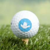 Dove met olijftak golfballen (Insitu Shirt)