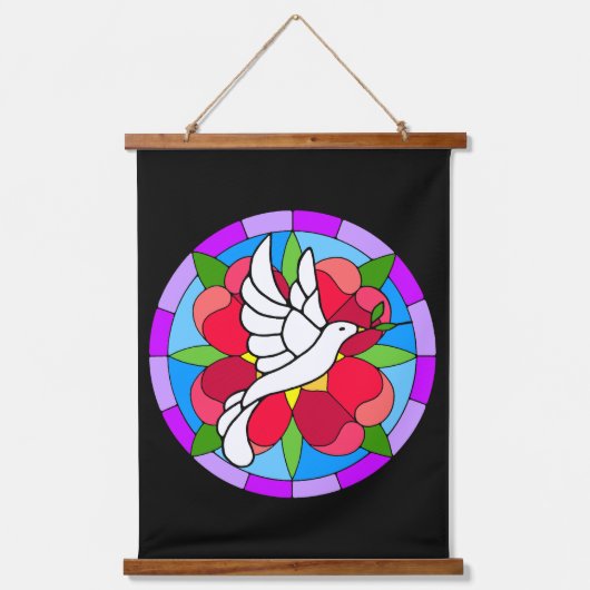 Dove & Nativity Hangend Wandkleed (Voorkant)