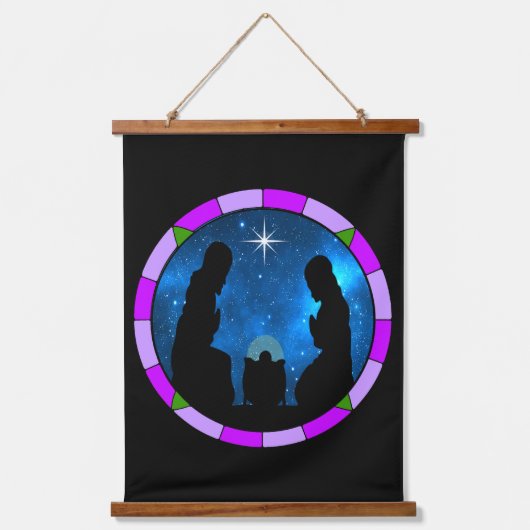 Dove & Nativity Hangend Wandkleed (Voorkant 2)