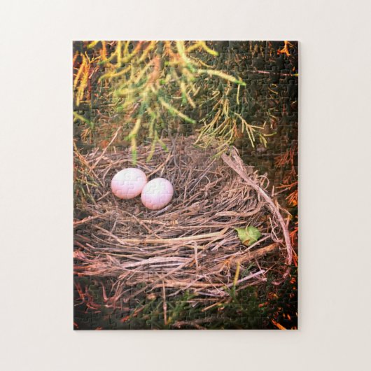 Dove Nest & Eggs Legpuzzel (Verticaal)