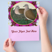Dove Nest en Flowers Flyer (Hand)