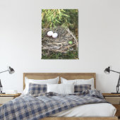 Dove Nest op canvas (Insitu (Slaapkamer))