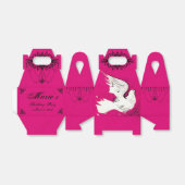Dove of a Woman - Favor Box Bedankdoosjes (Uitgevouwen)