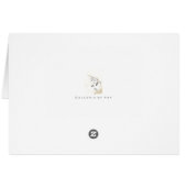 Dove of a Women ~ Card / Invitation (Achterkant Horizontaal)