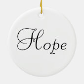Dove of Hope Black Ribbon - Melanoma Keramisch Ornament (Achterkant)