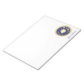 Dove of Peace 8.5 "x11" Notitieblok (Schuin)