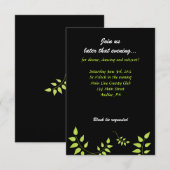 Dove of Peace Bar Bat Mitzvah Party Kaart (Voorkant / Achterkant)