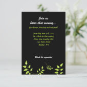 Dove of Peace Bar Bat Mitzvah Party Kaart (Staand voorkant)