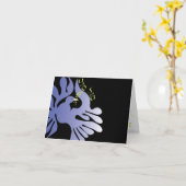 Dove of Peace Bat Bar Mitzvah gefeliciteerd Kaart (Gele Bloem)