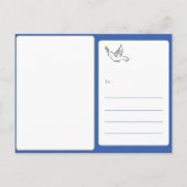 Dove of Peace Briefkaart (Achterkant)