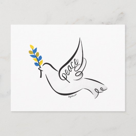 Dove of Peace Briefkaart (Voorkant)