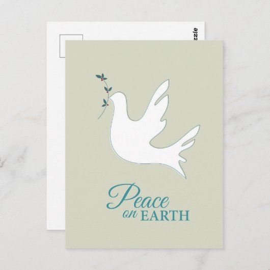 Dove of Peace Briefkaart (Voorkant / Achterkant)