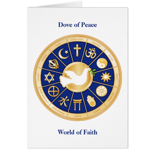 Dove of Peace Card (Voorkant)