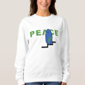 Dove of Peace Cartoon Trui (Voorkant)