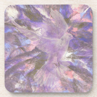 Dove of Peace coaster set of six Bier Onderzetter