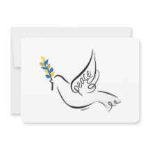 Dove of Peace Custom greeting