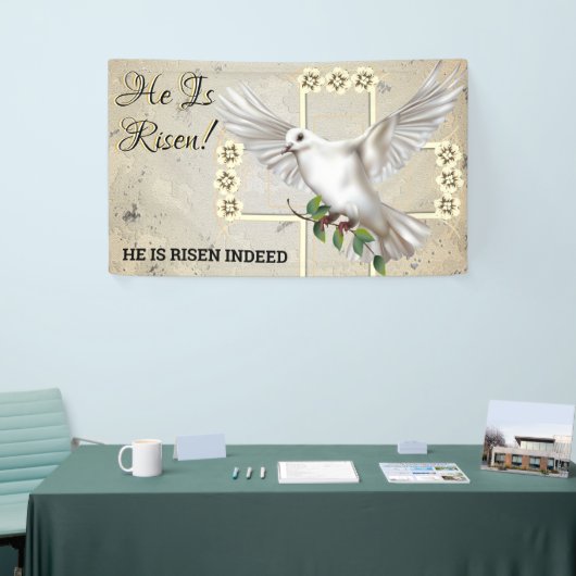 Dove of Peace Easter Church Spandoek (Beurs)