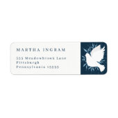 Dove of Peace Etiket (Voorkant)