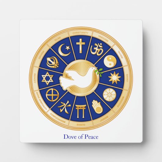 Dove of Peace Fotoplaat (Voorkant)