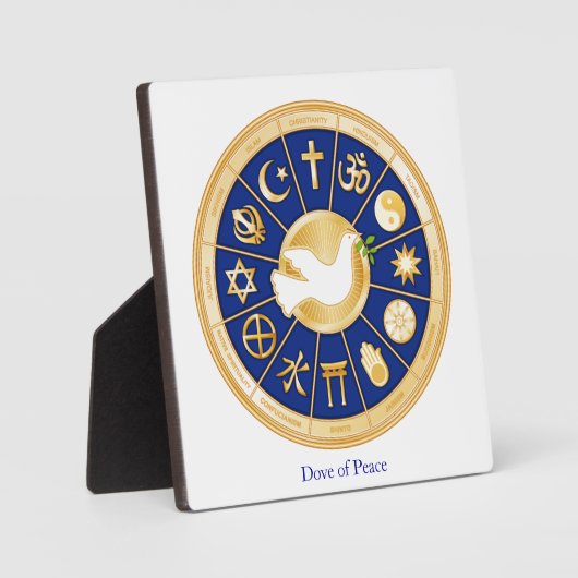 Dove of Peace Fotoplaat (Voorkant)