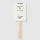 Dove of Peace Gepersonaliseerd Schrift Verse Progr Handwaaier (Achterkant)