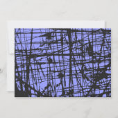 Dove of Peace Hebreeuwse Bar Bat Mitzvah Uitnodigi Kaart (Achterkant)