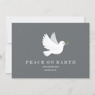 Dove of Peace Holiday Card Kaart