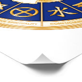 Dove of Peace Inspirerend Foto Afdruk (Hoek)