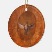 Dove of Peace Keramisch Ornament (Links)