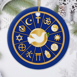 Dove of Peace Keramisch Ornament